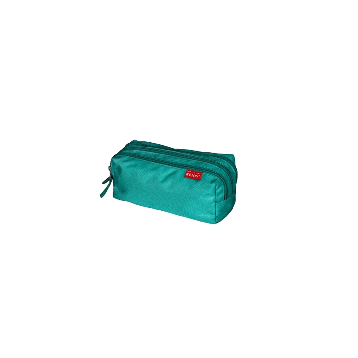 ENRI ESTUCHE 3 COMPARTIM VERDE