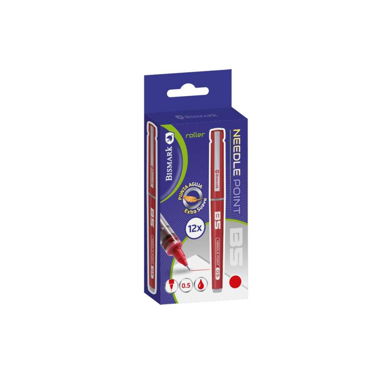 BISMARK P. FINA 0.5 ROJO 12U