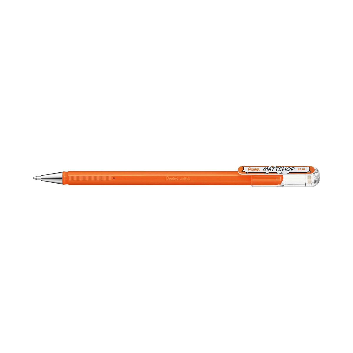 PENTEL TINTA GEL 1MM NARAN 12U