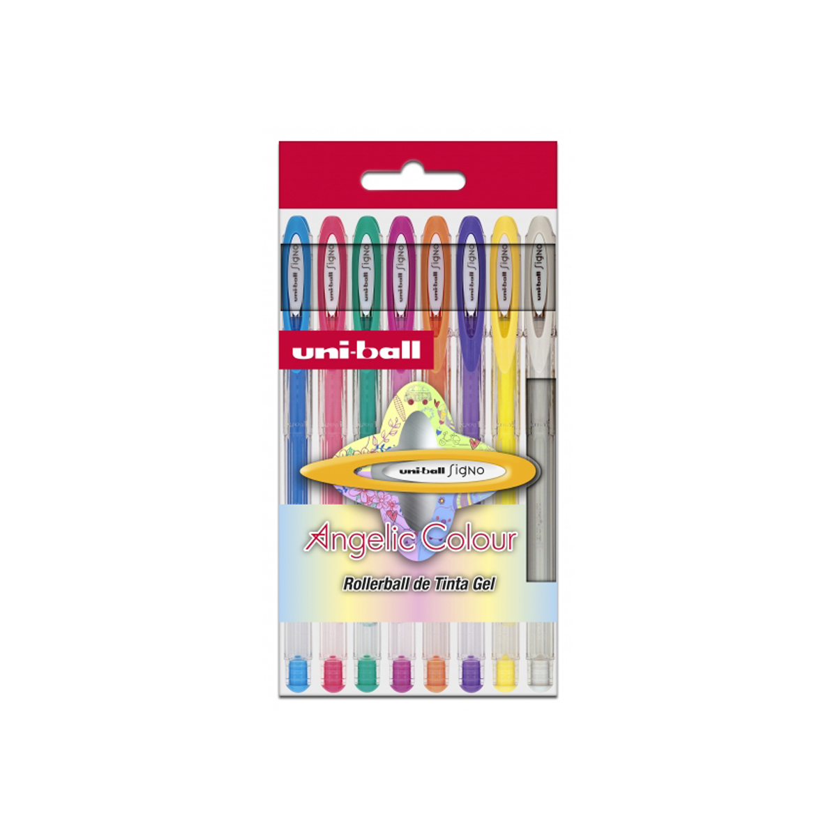 UNI-BALL TINTA GEL 0.7 SURT 8U
