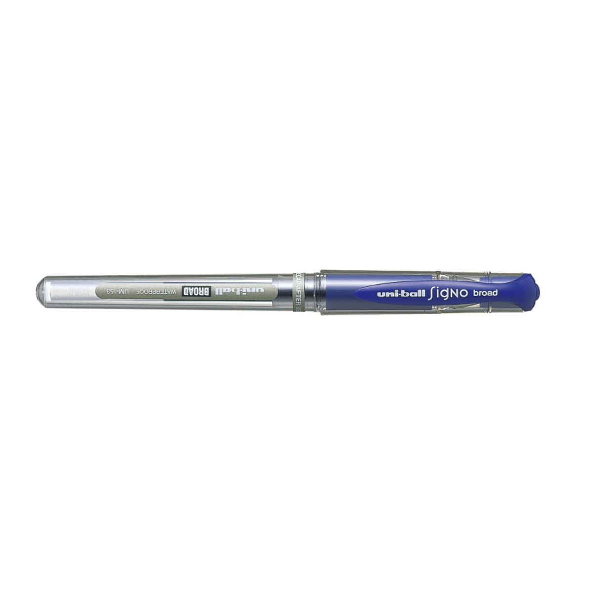 UNI-BALL T. GEL 1MM AZUL 12U