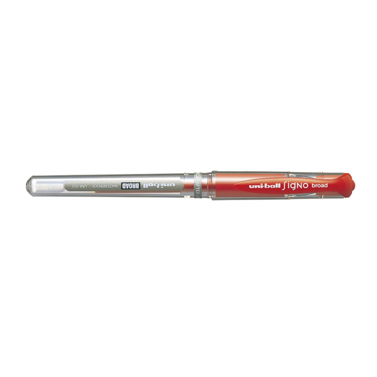 UNI-BALL T. GEL 1MM ROJO 12U