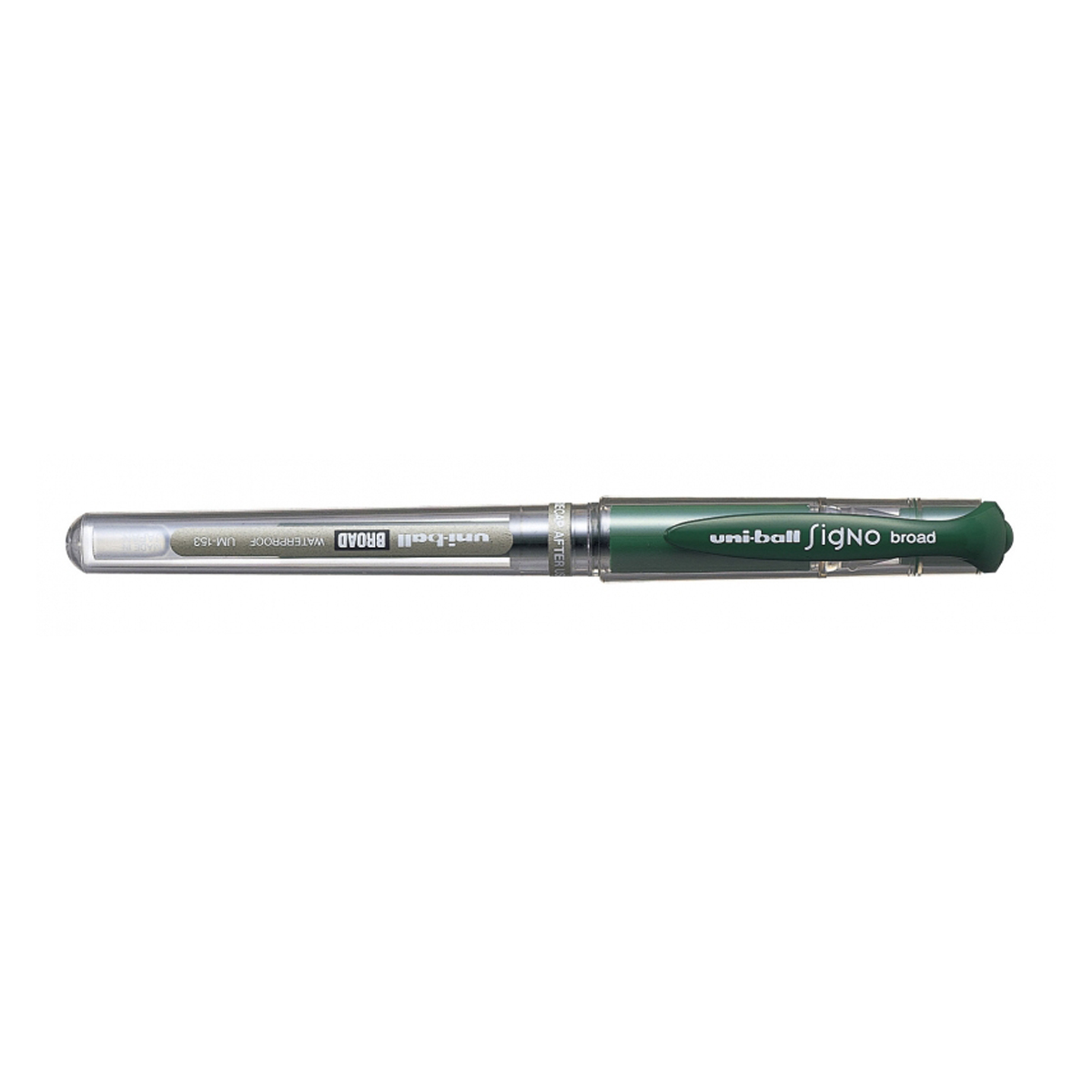 UNI-BALL T. GEL 1MM VERDE 12U