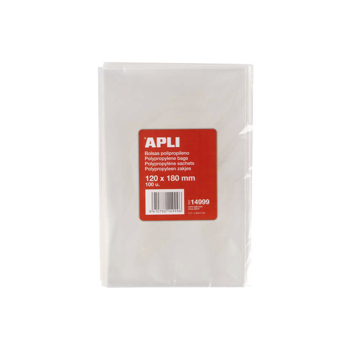 APLI BOLSA ALIMEN 120X180 100U