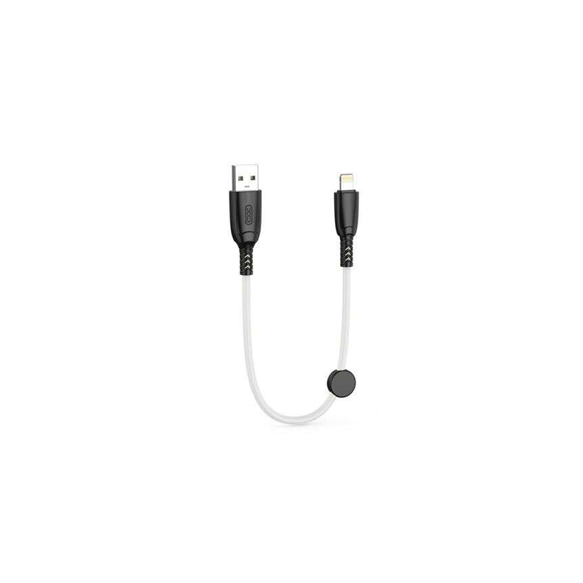 XO CABLE USB LIGHT 6A 25CM BLA