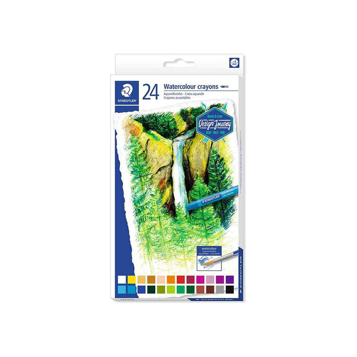 STAEDTLER CERA ACUARELABLE 24U