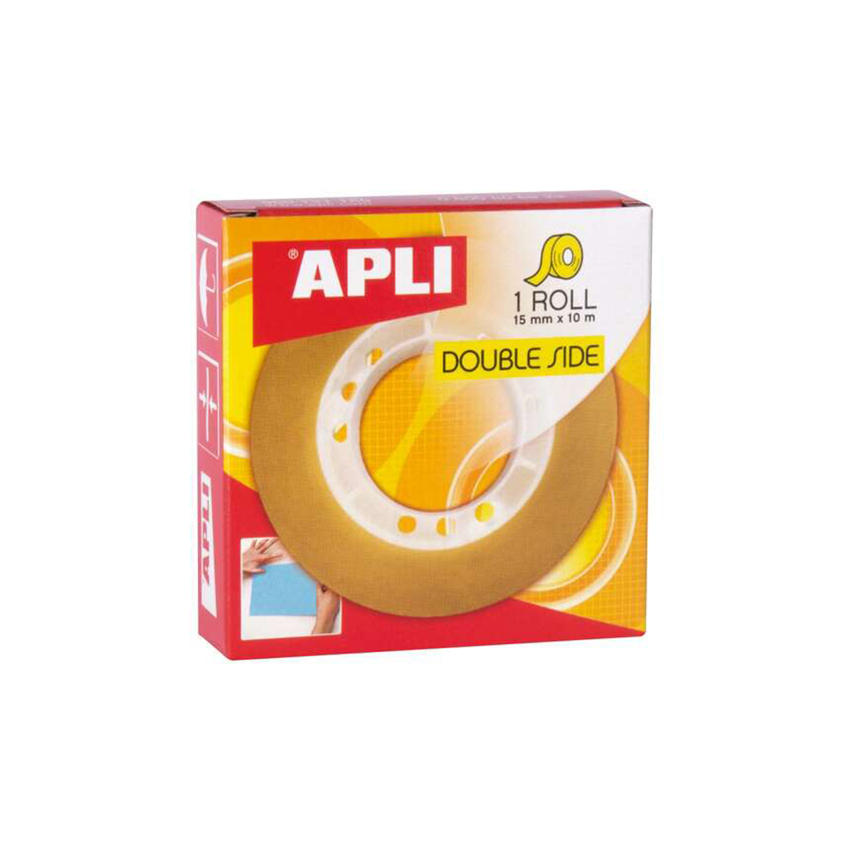APLI CINTA D.CARA 15MMX10M 20U