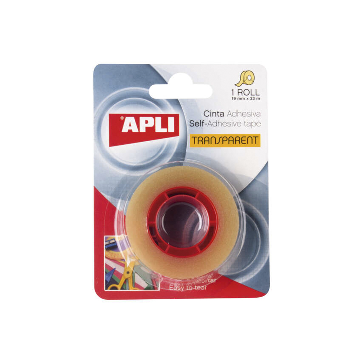 APLI CINTA 19MMX33M TRANSPAREN