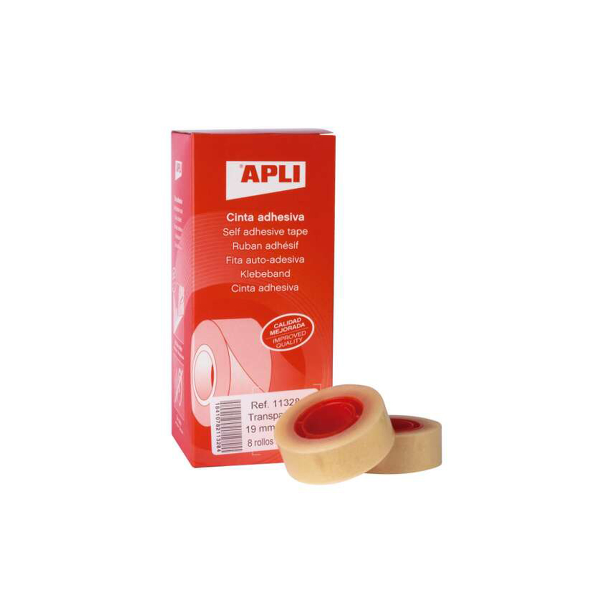 APLI CINTA 19MMX33M 8U TRANSPA