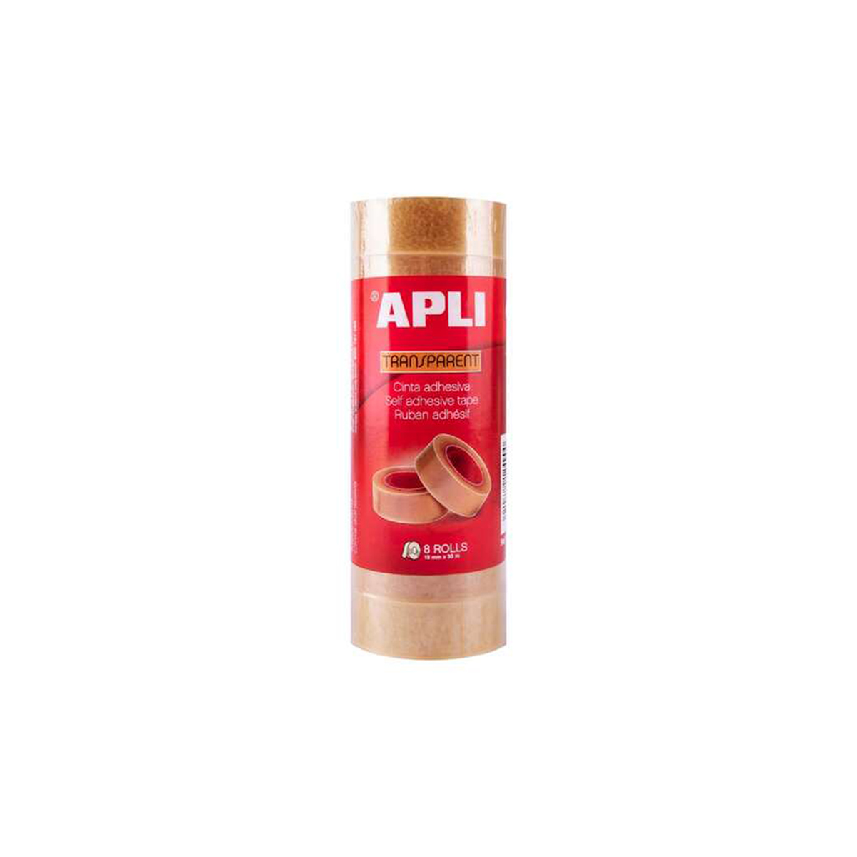 APLI CINTA 19MMX33M 8U TRANSPA