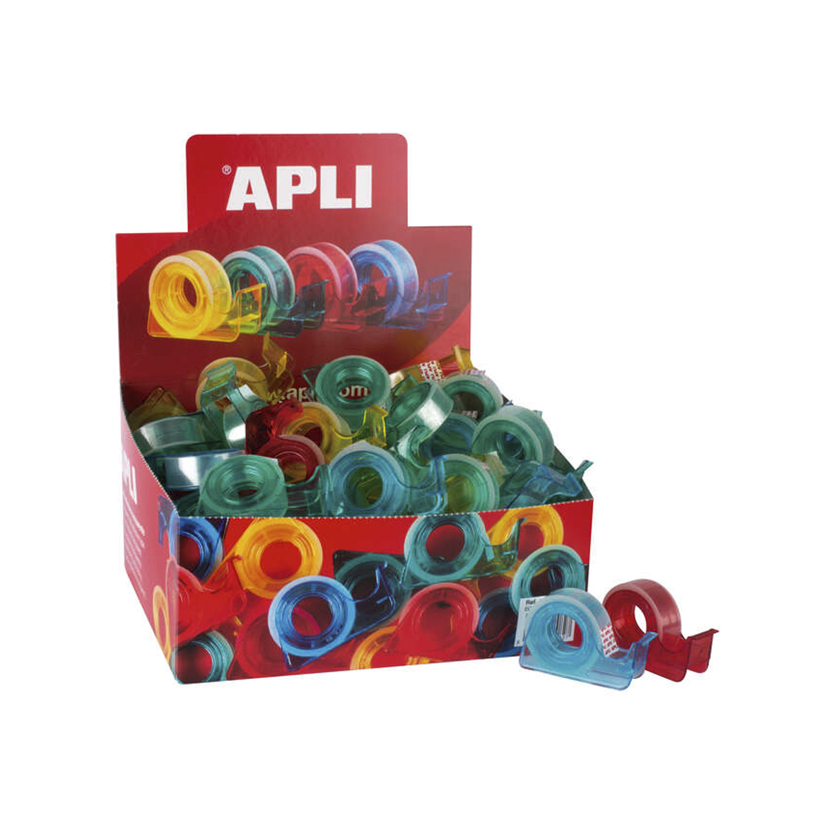 APLI PORTA CINTA 15MMX10M SURT
