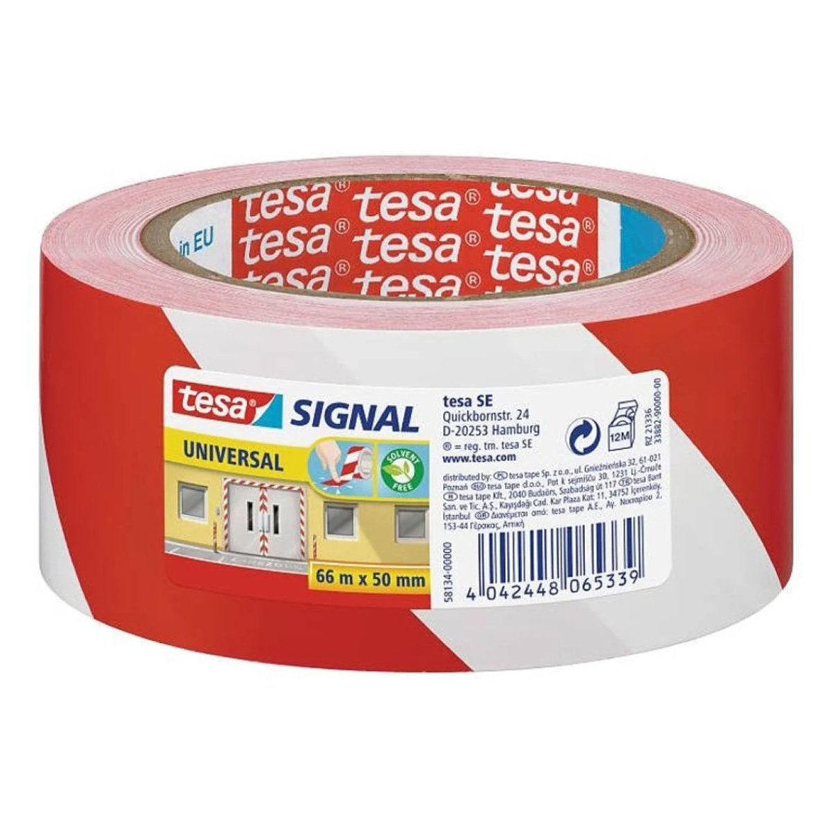 TESA CINTA SEALIZACI 55MMX66M