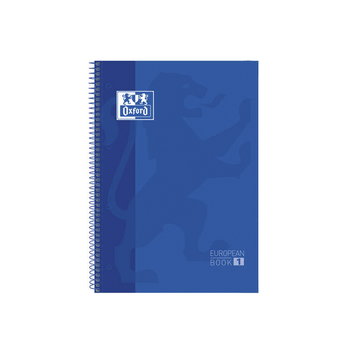 OXFORD CUADERNO A4+ 5X5 AZUL M