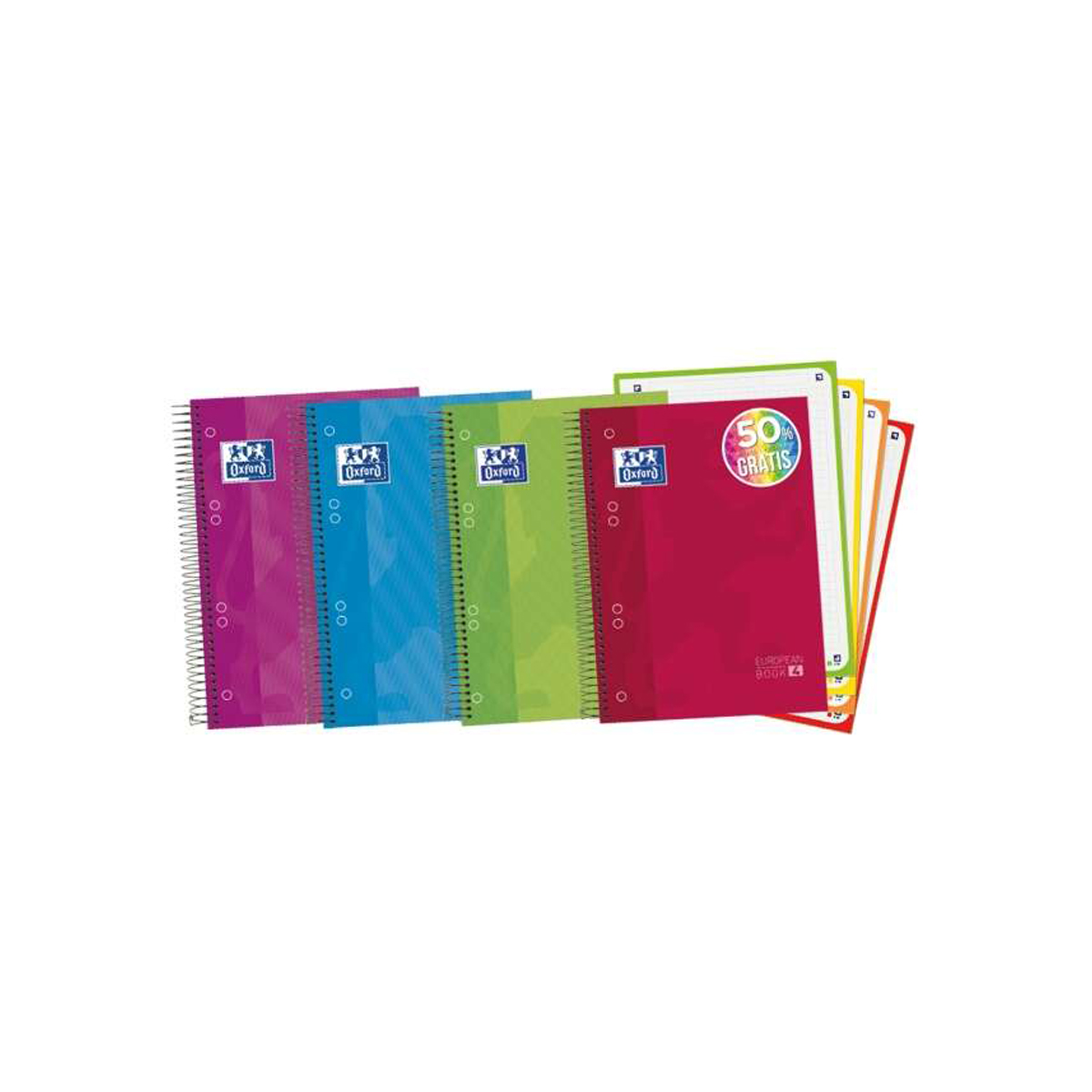OXFORD CUADERNO A5+ 5X5 5U