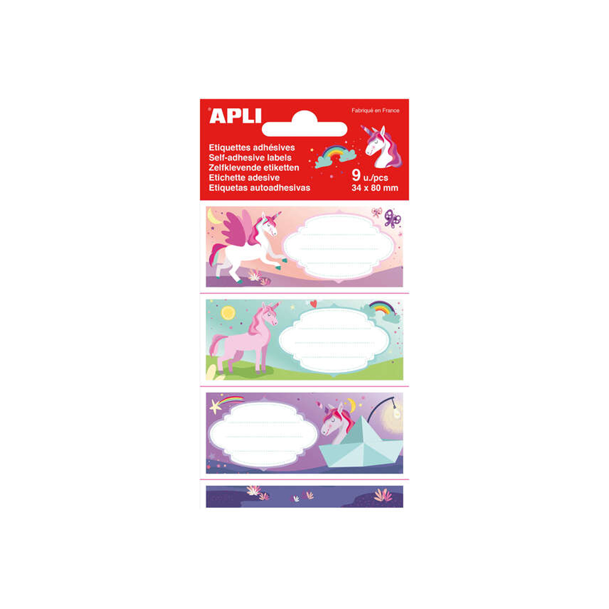 APLI ETIQUETA 81X36 UNICO 9X5U