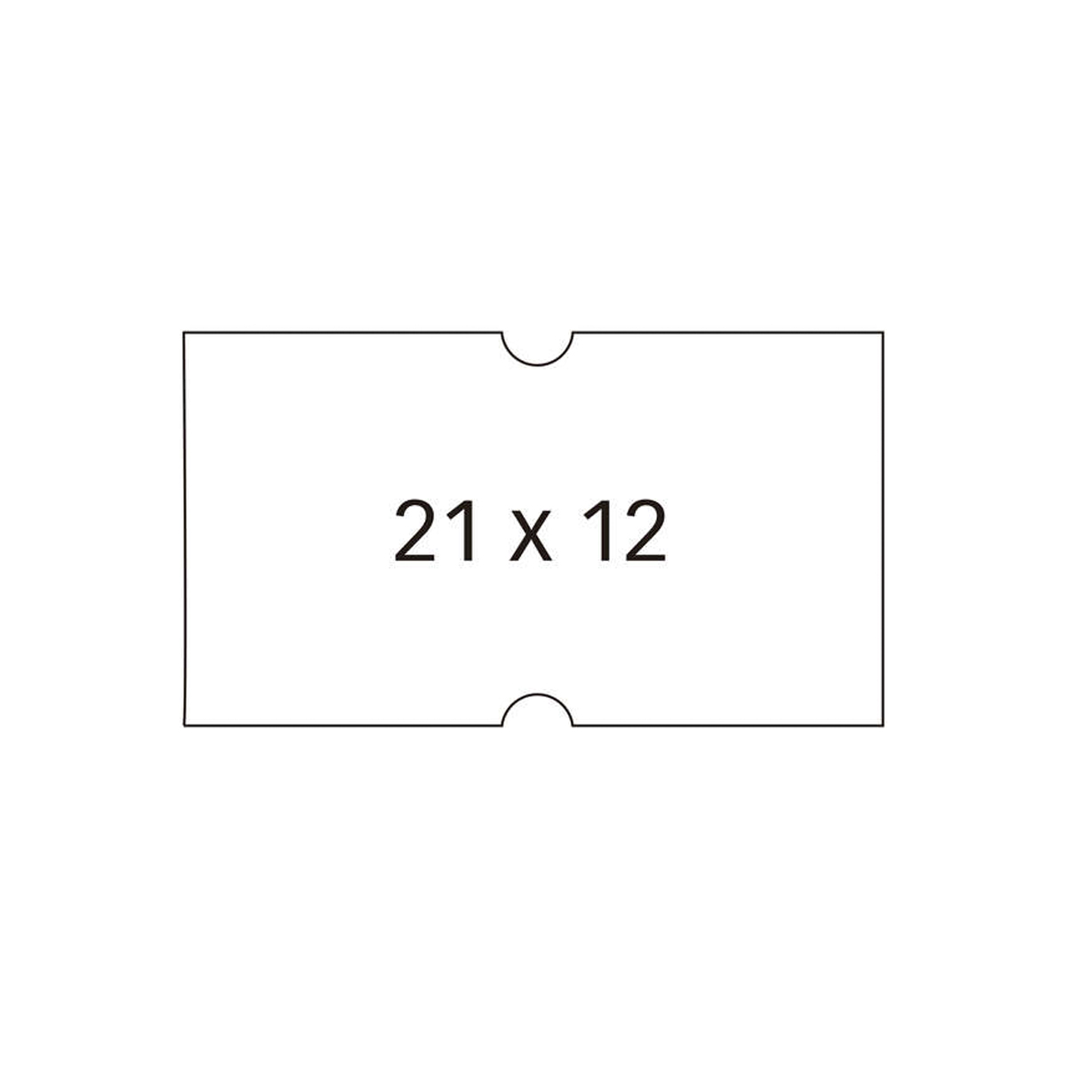 APLI ETIQUETA PRECIOS 21X12 1L