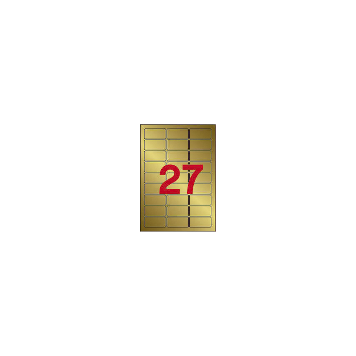 APLI ETIQUETA 63.5X29.6 ORO