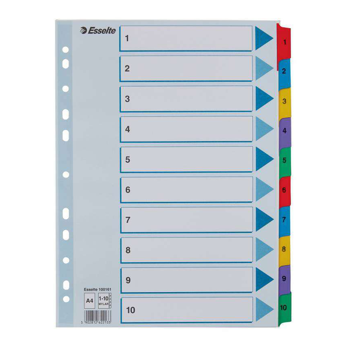 ESSELTE INDICE 1-10 CARTON A4