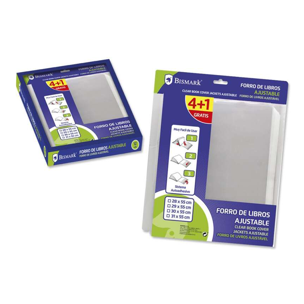 BISMARK FORRALIBRO 30X55CM 5U