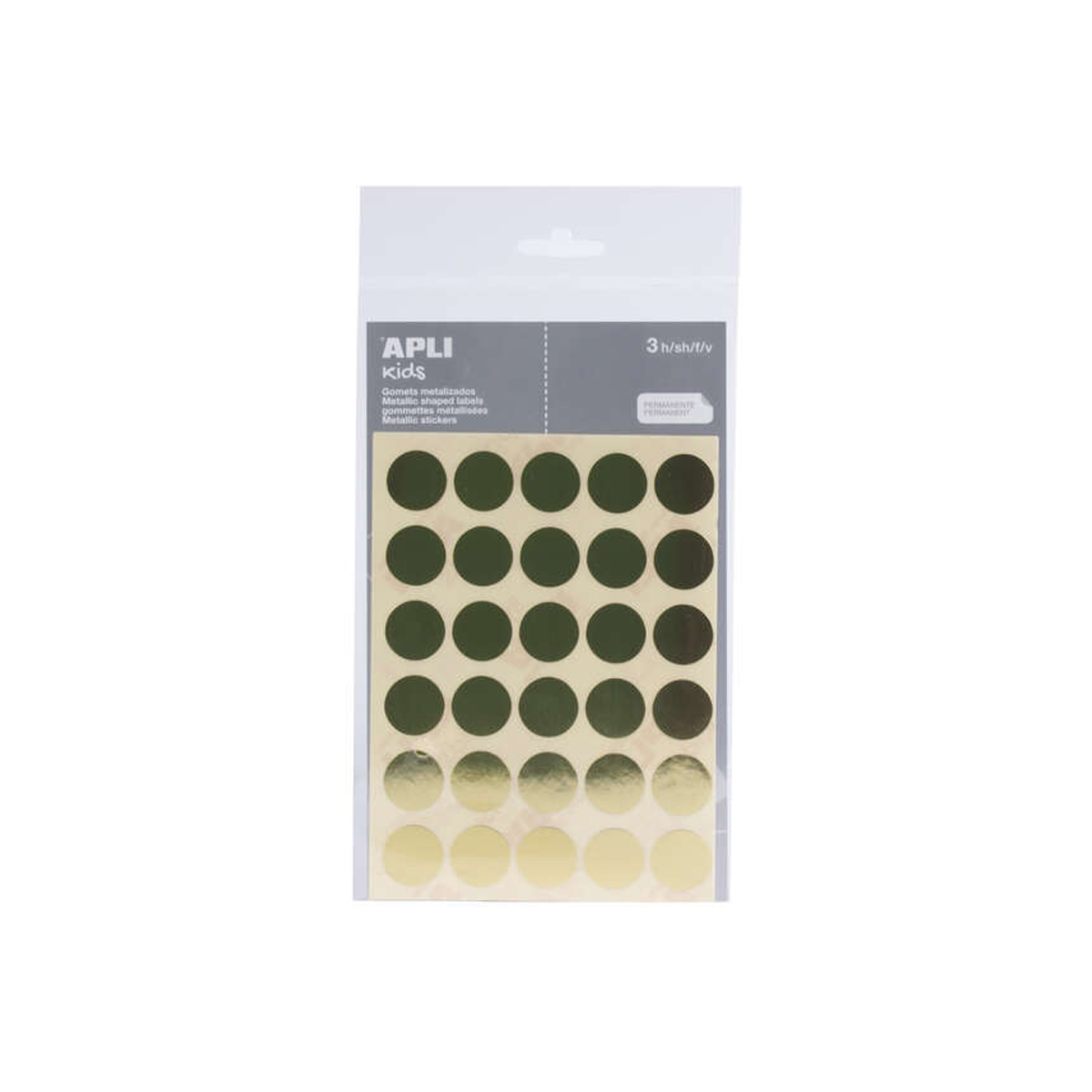APLI GOMETS 90U 20MM ORO