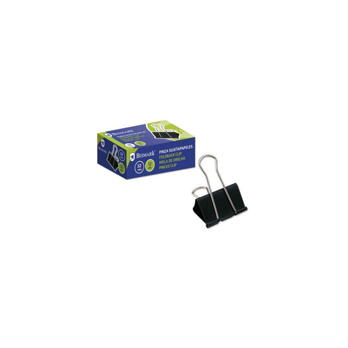 BISMARK PINZA ABATIBL 32MM 12U