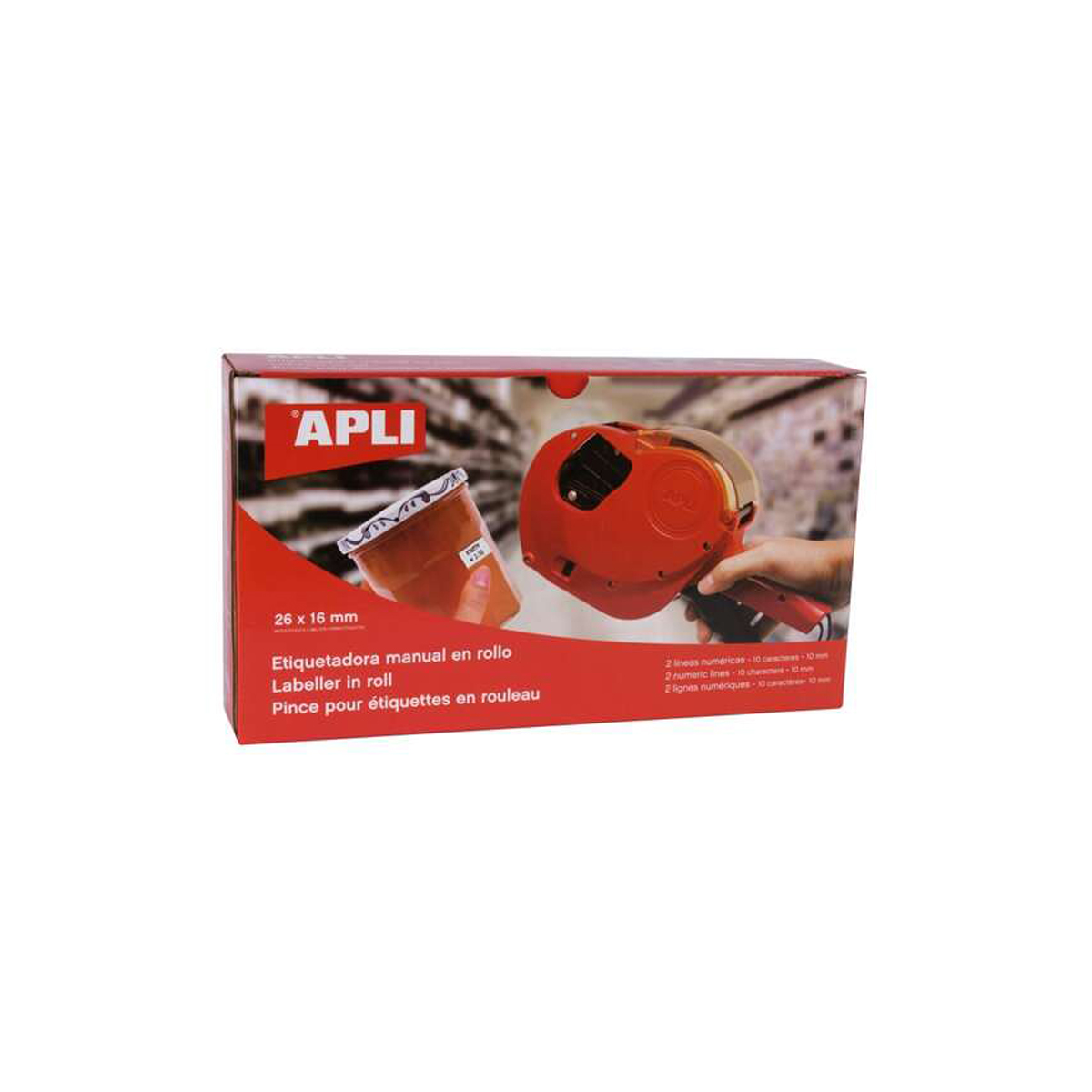 APLI ETIQUETADORA NUMERICA 2L