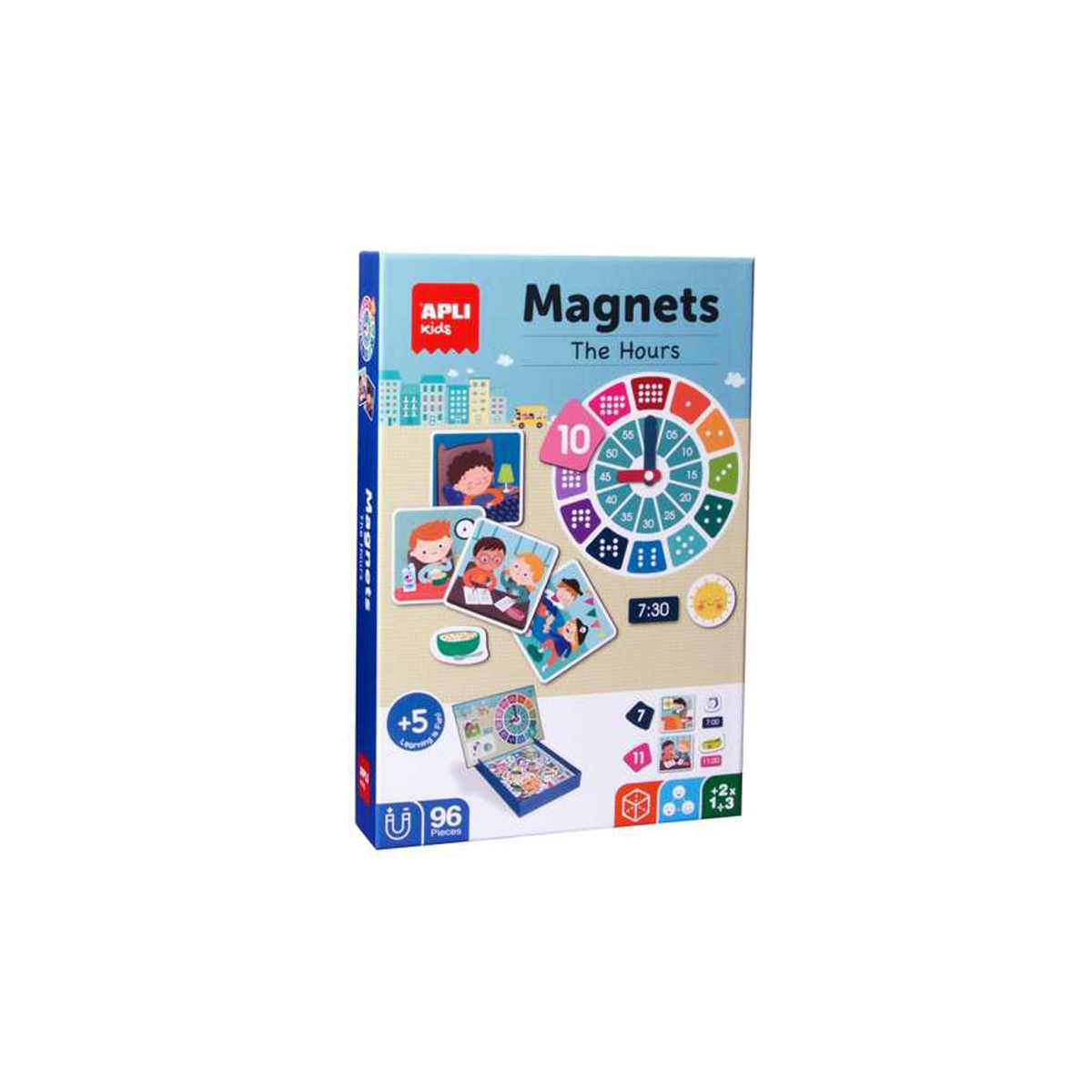 APLI JUEGO MAGNETICO HORAS