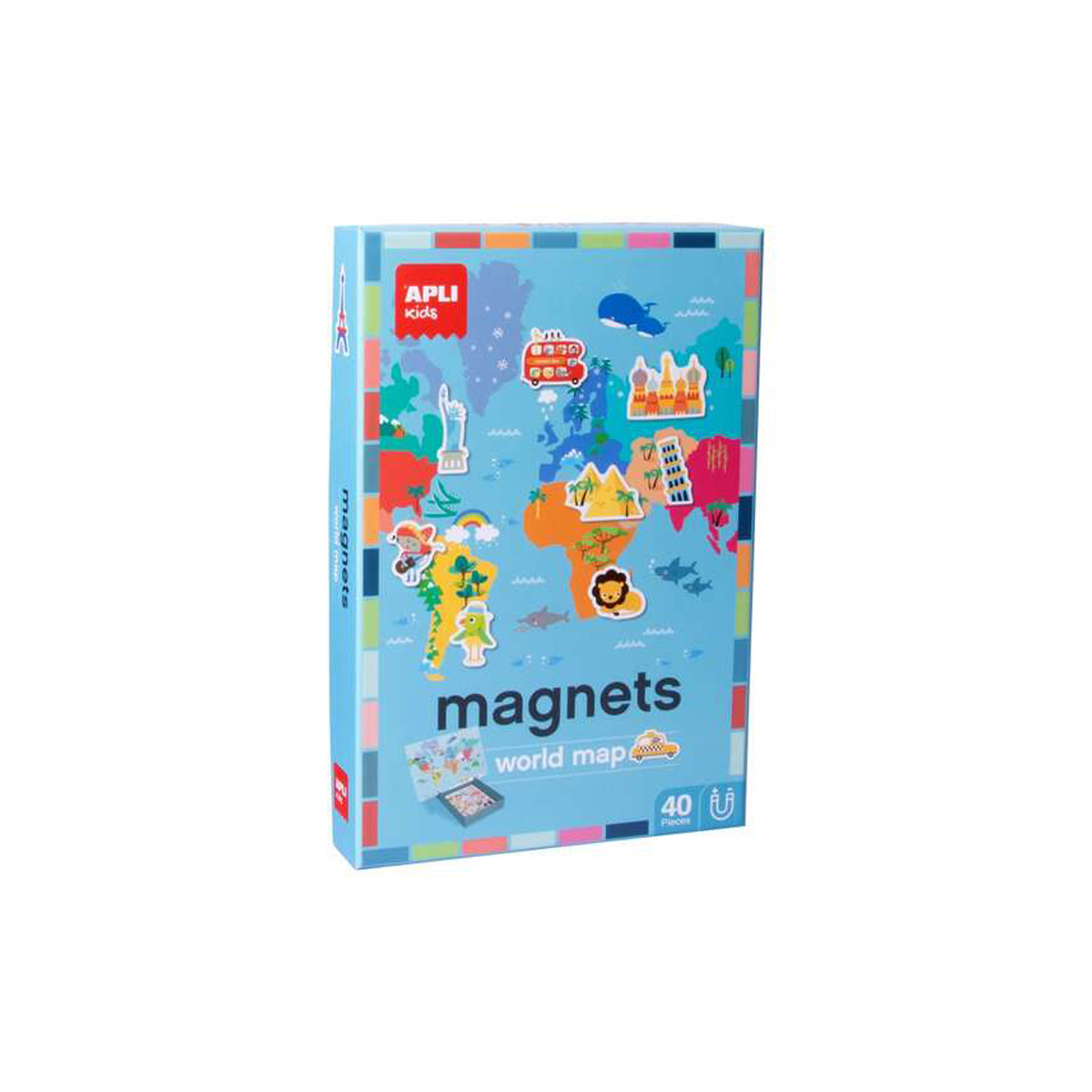 APLI JUEGO MAGNETICO MAPAMUNDI