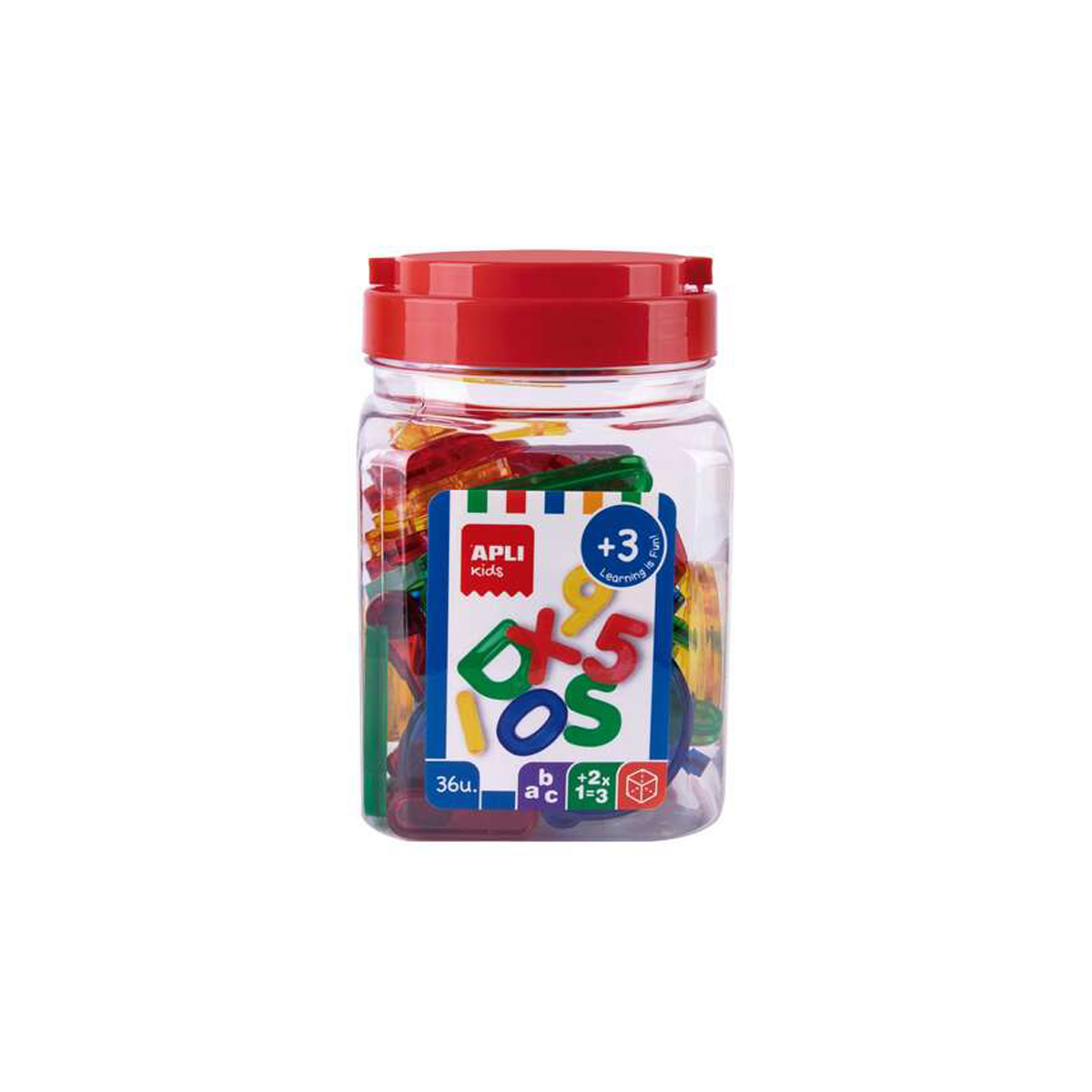 APLI PACK 36 LETRAS NUMEROS