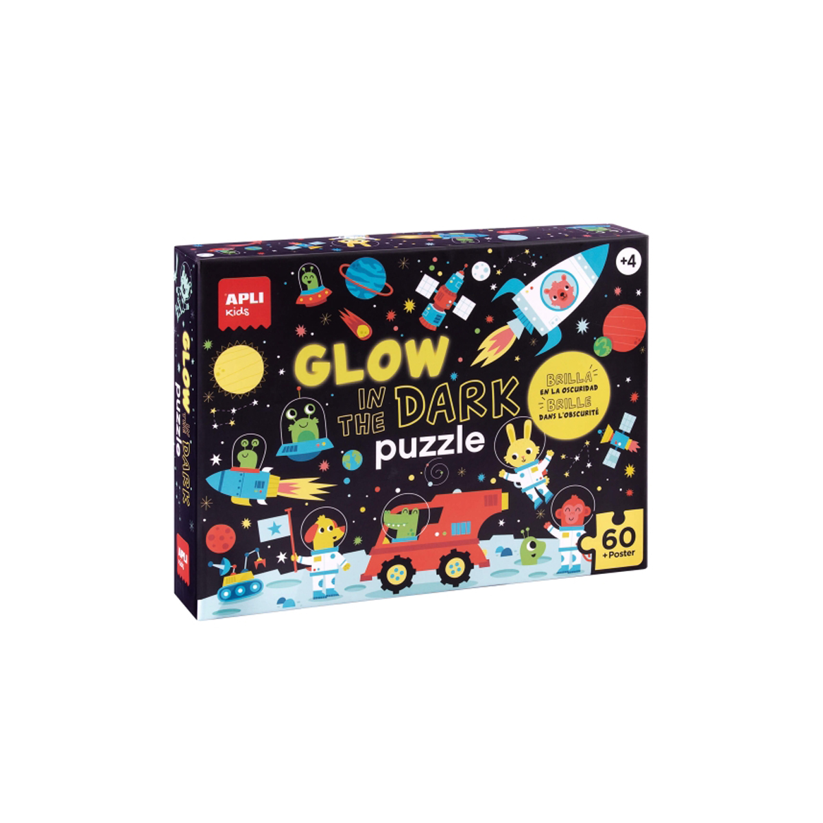 APLI PUZZLE ESPACIO FLUOR 60P