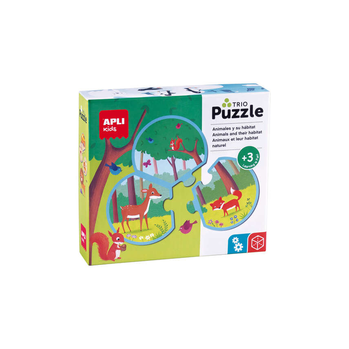 APLI PUZZLE TRIO DE ASOCIACION