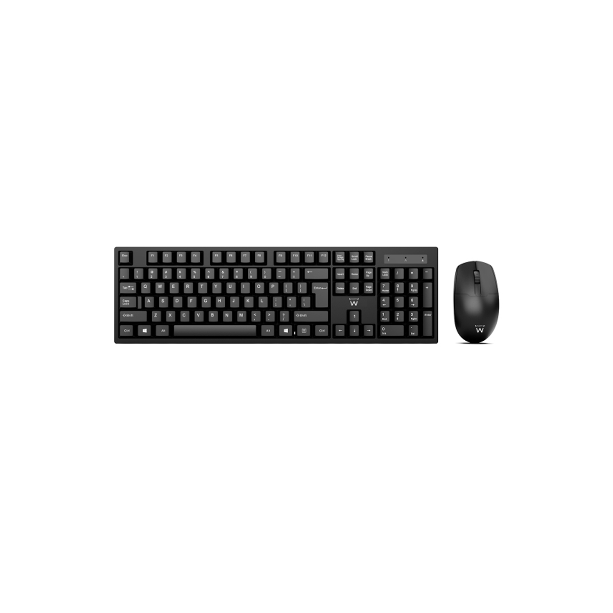 EWENT TECLADO RATON INAL NEGRO