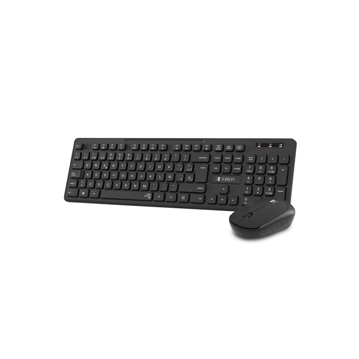 SUBBLIM TECLADO RATON INAL NEG