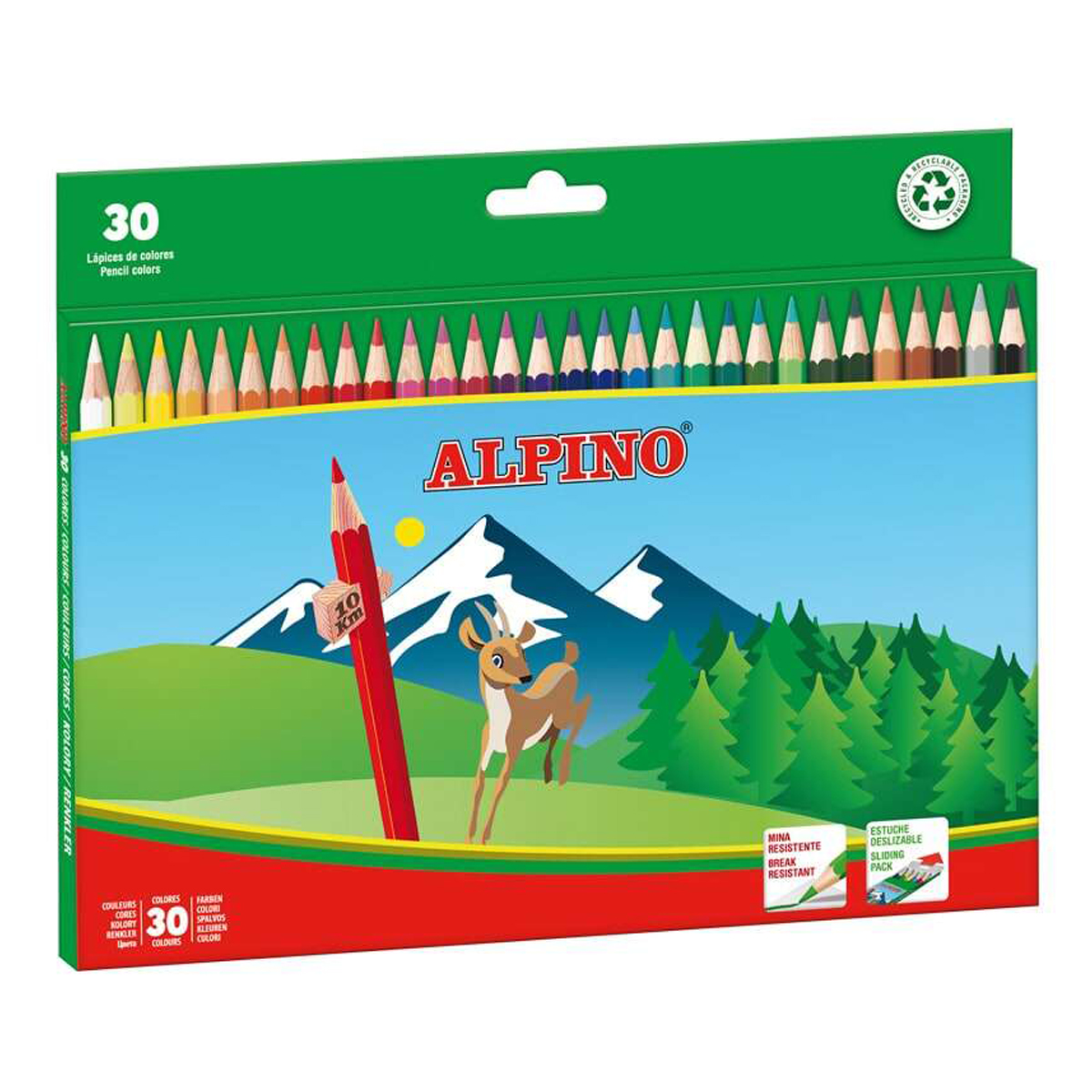 ALPINO LAPICES COLORES 30U