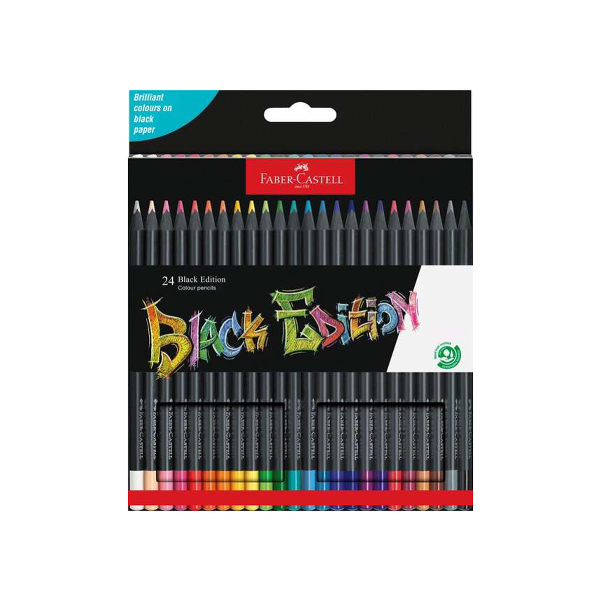 FABER BLACK LAPICES COLOR 24U
