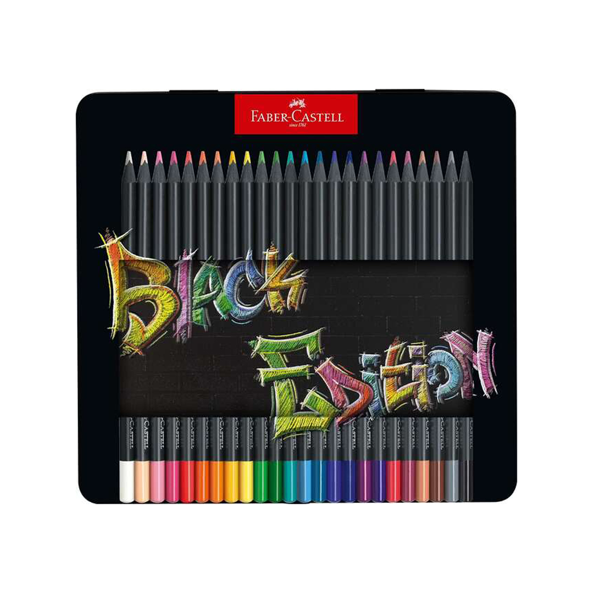 FABER BLACK LAPICES COLOR 24U