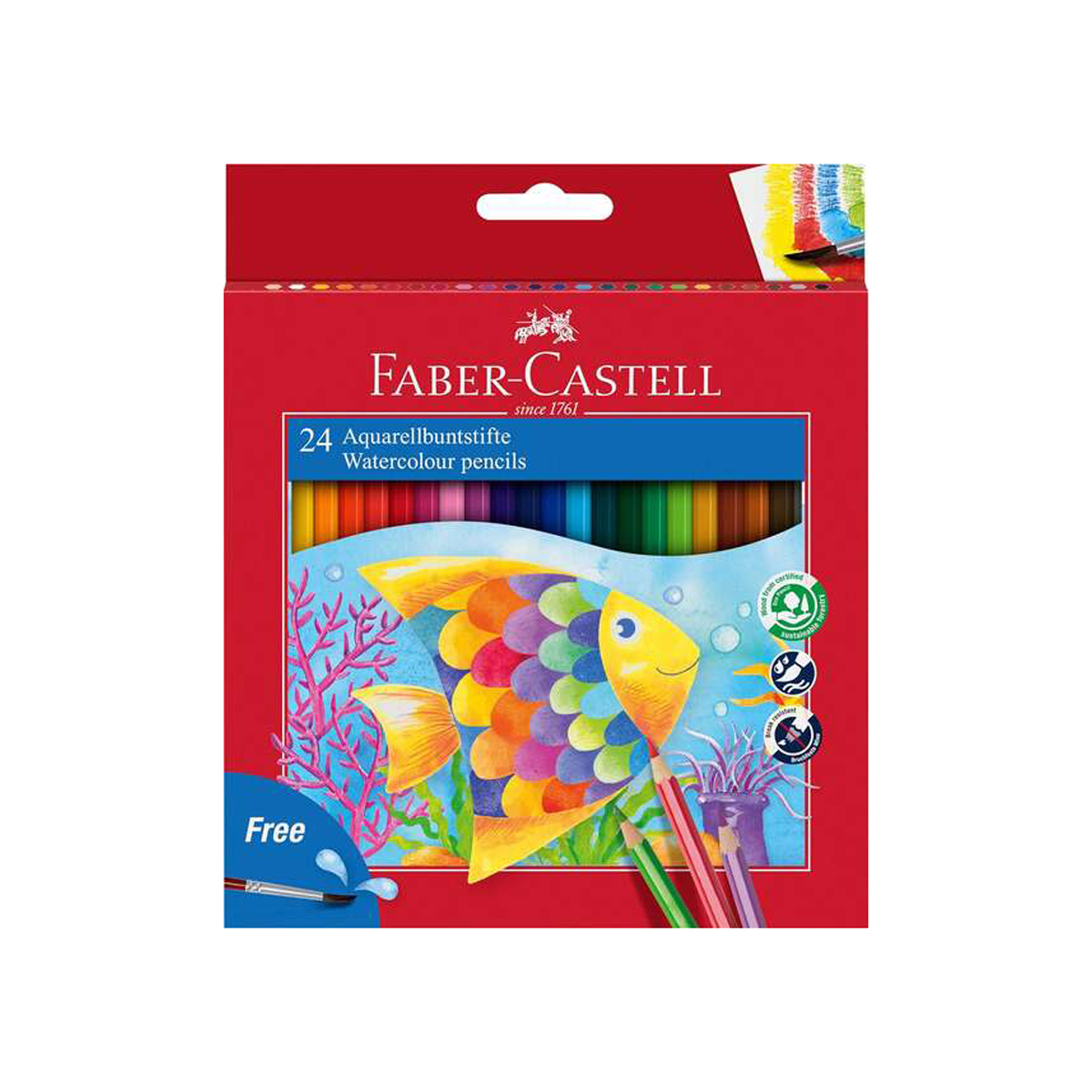 FABER LAPICES 24U ACUARELABLE