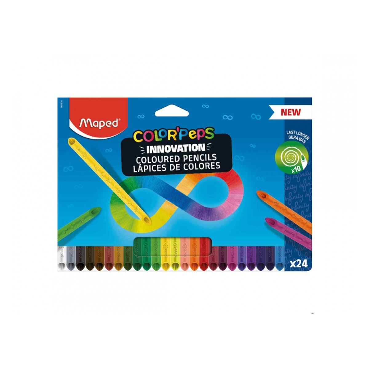 MAPED COLOR PEPS LAPICES 24U