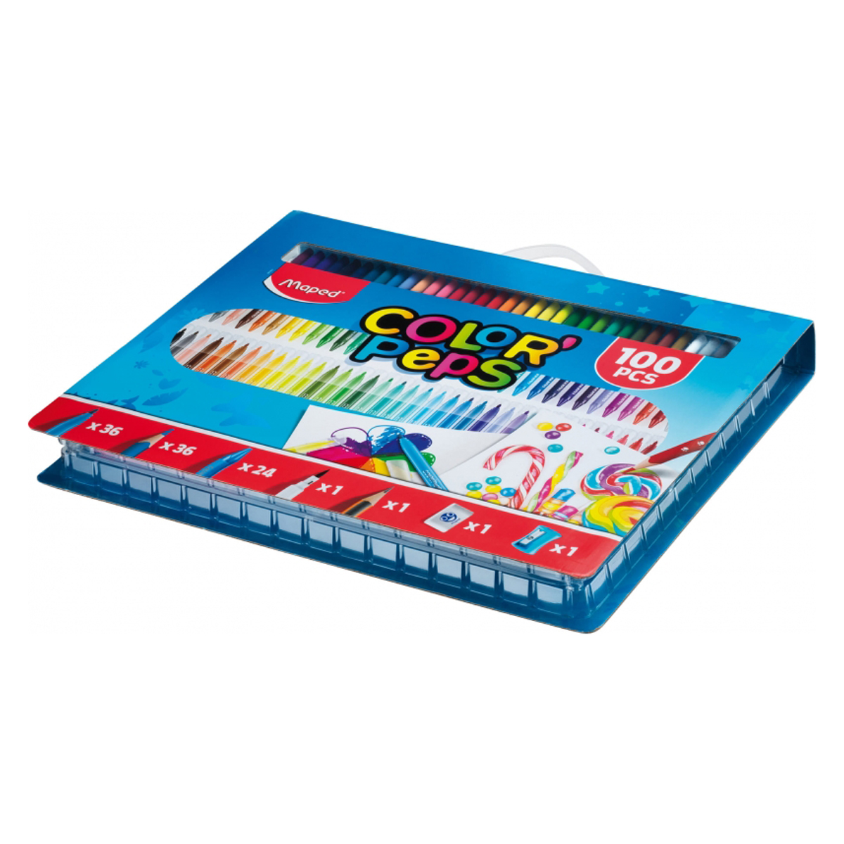 MAPED COLOR PEPS PACK 100 PIEZ
