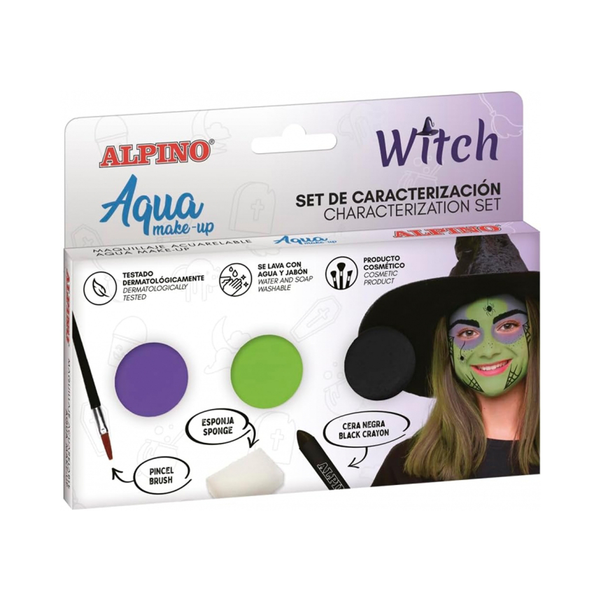 ALPINO SET MAQUILLAJE BRUJA