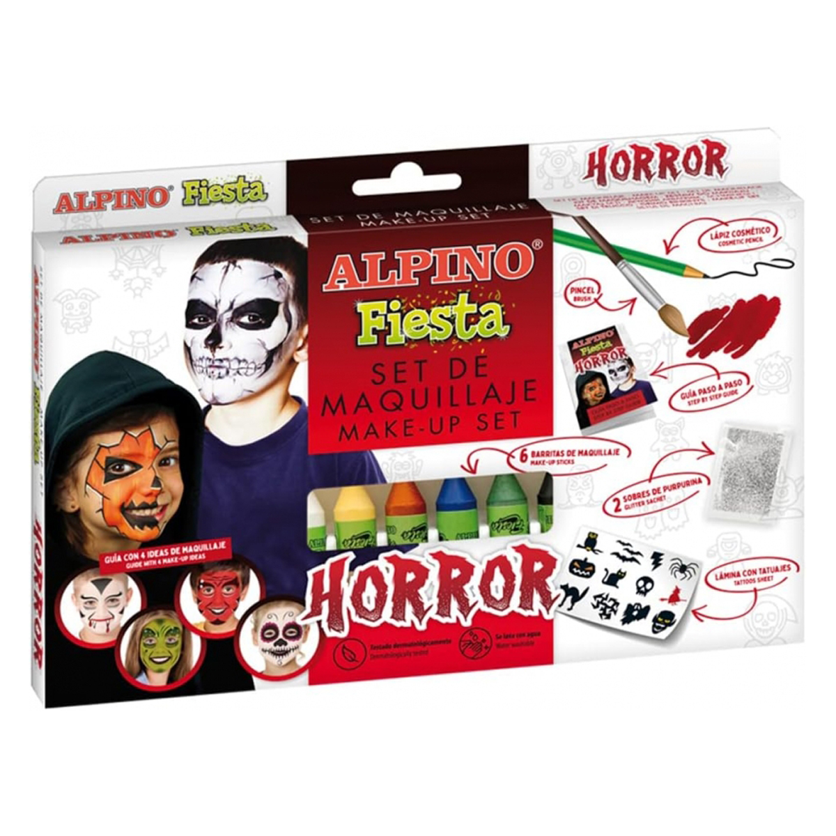 ALPINO SET MAQUILLAJE HORROR