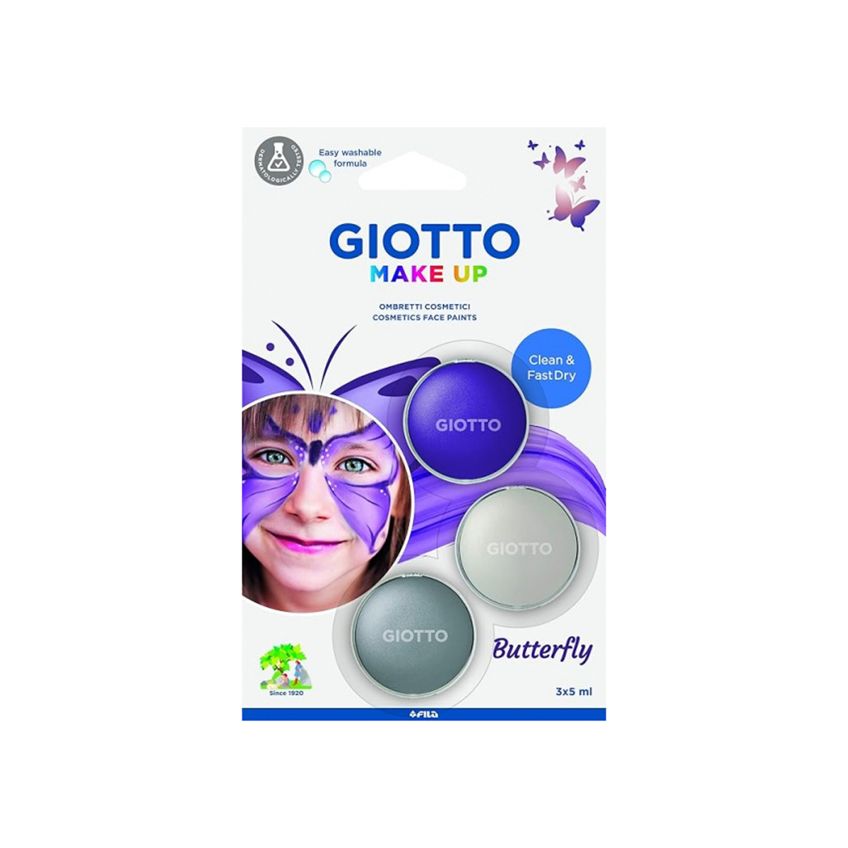 GIOTTO MAQUILLAJE MARIPOSA 3U