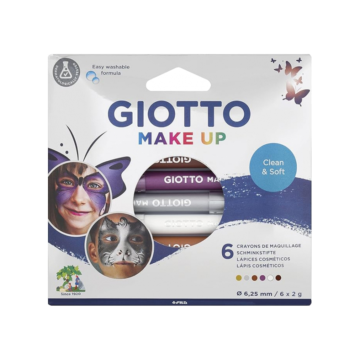 GIOTTO LAPIZ COSMETICO 6U SURT