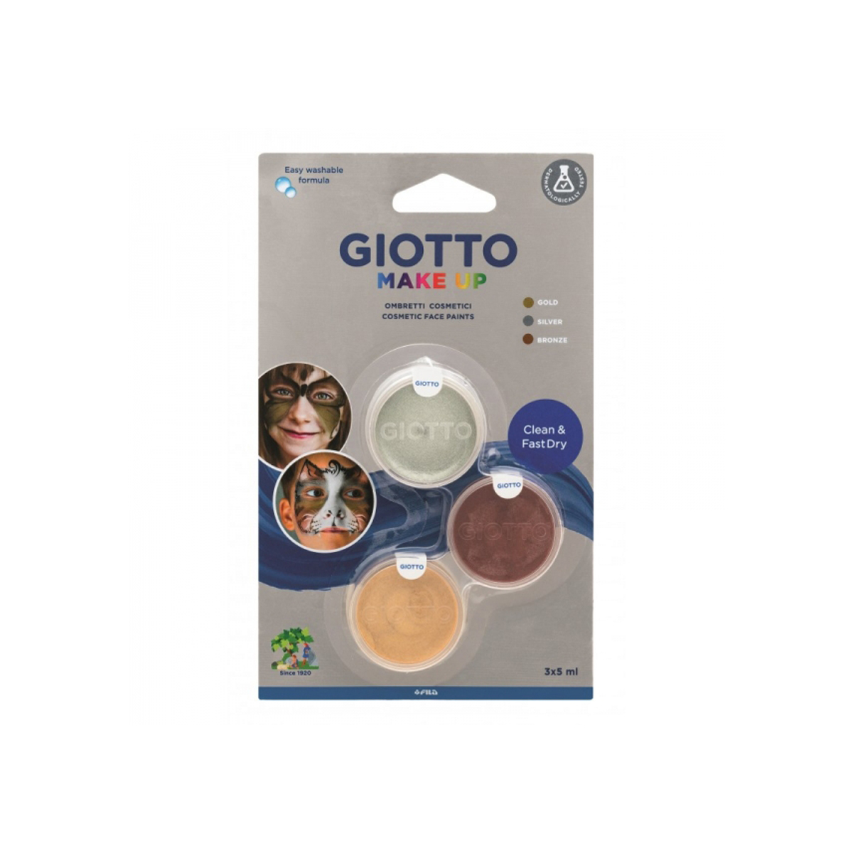 GIOTTO MAQUILLAJE FACIAL 3U