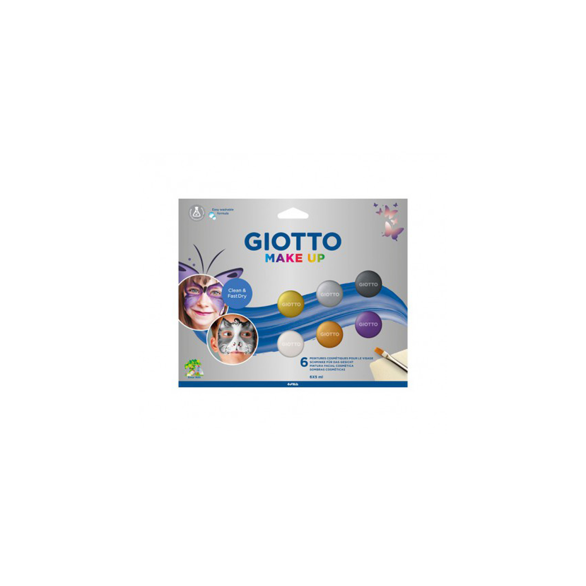 GIOTTO MAQUILLAJE FACIAL 6U