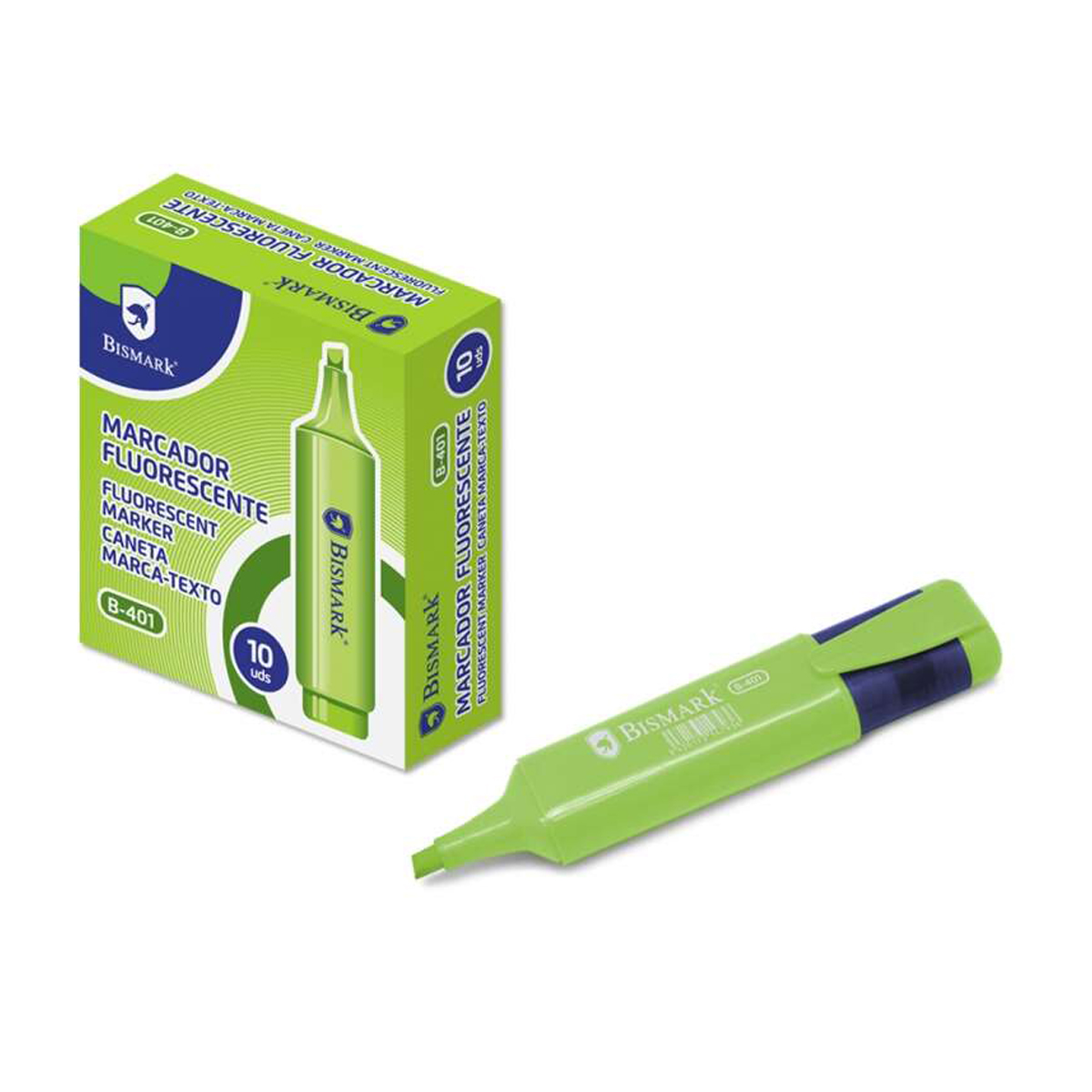 BISMARK MARCADOR 1-5 VERDE 10U