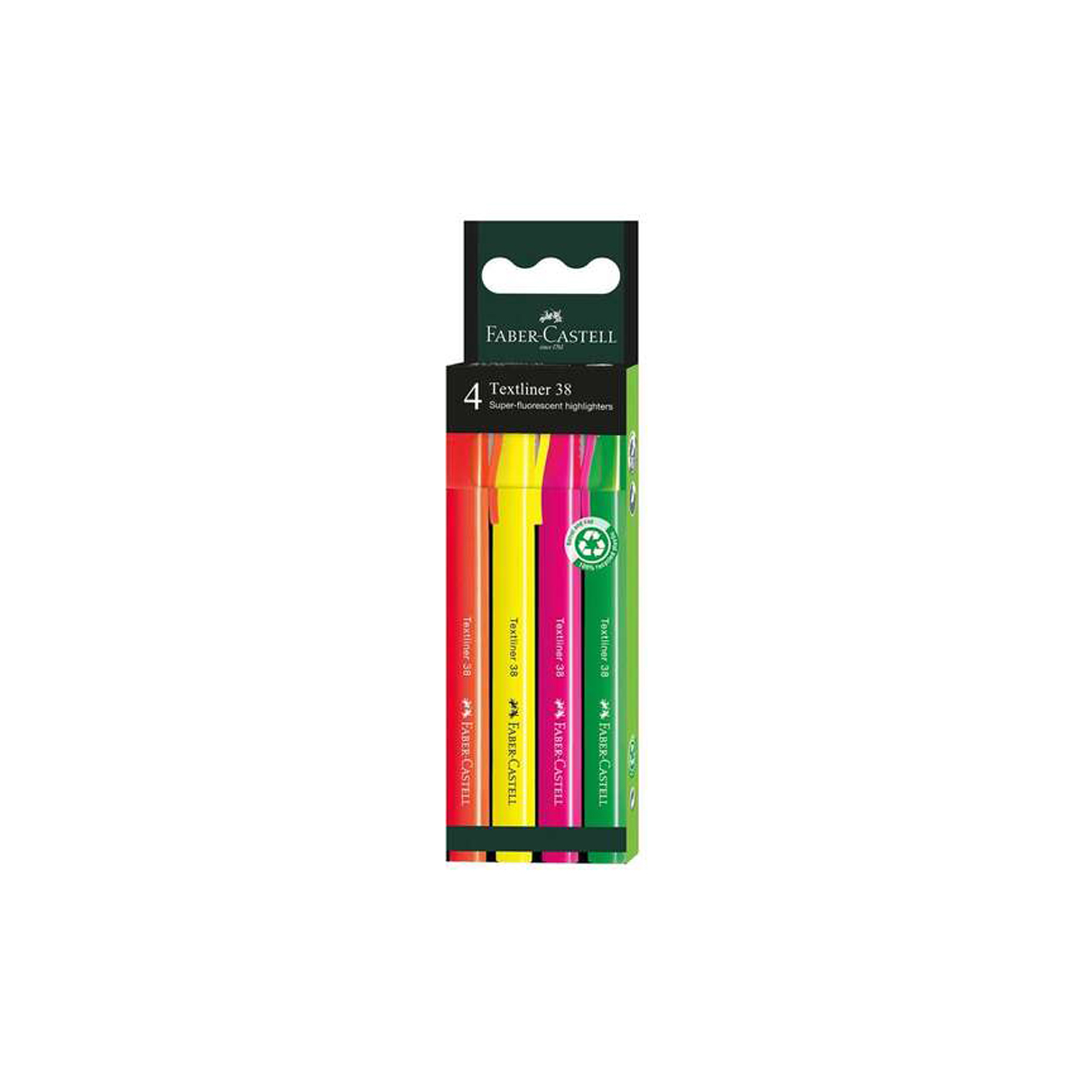 FABER 38 MARCADOR SURTIDO 4U