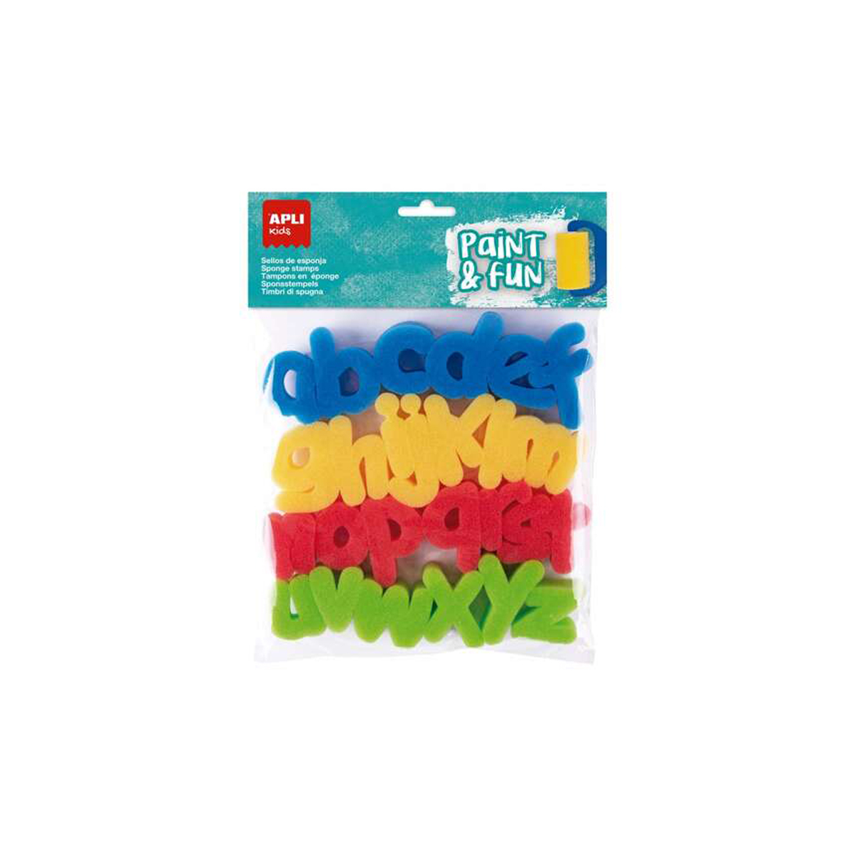 APLI KIDS SELLOS ESPONJA 26U