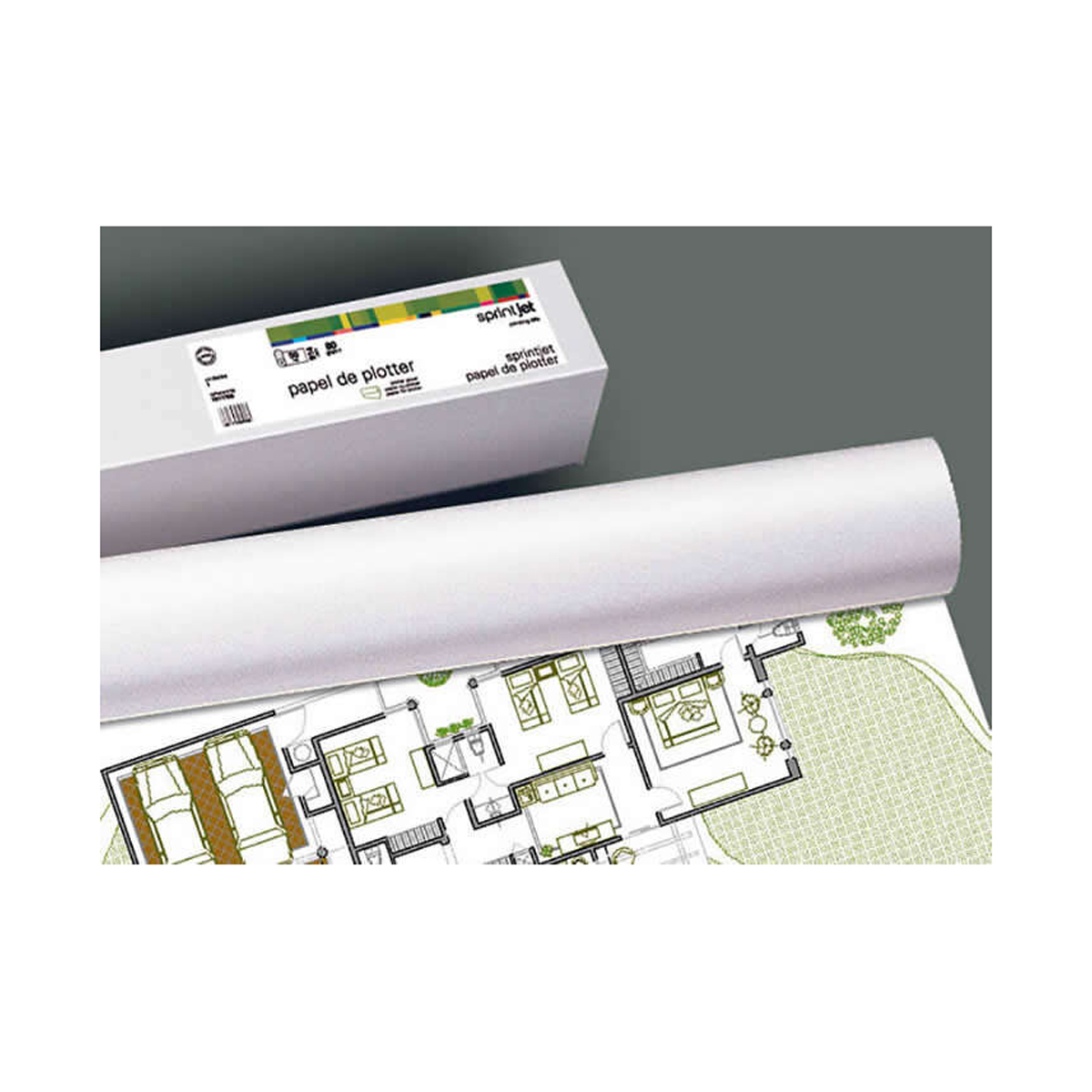 FABRISA PAPEL 914MMX50M 80GR
