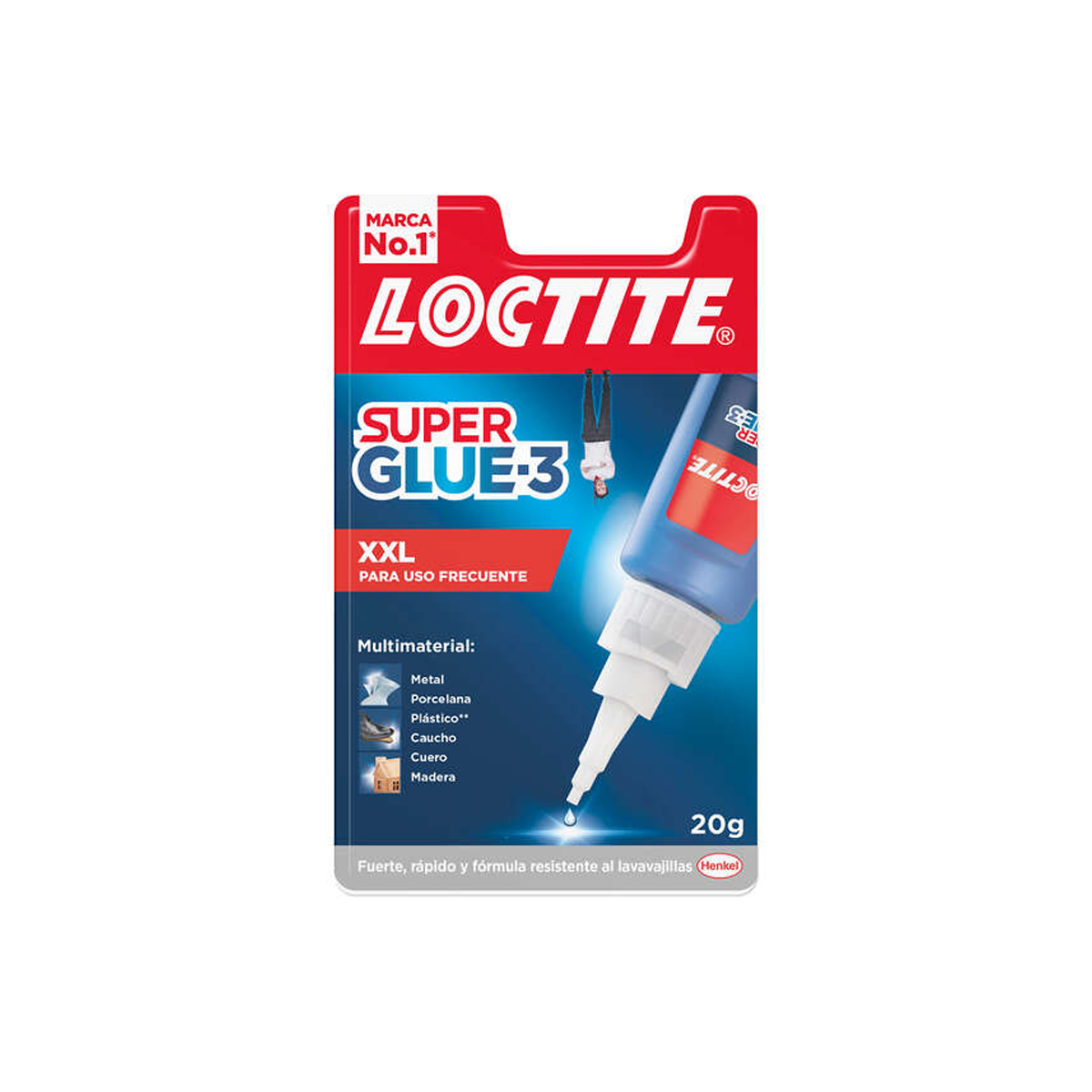 LOCTITE SUPERGLUE-3 XXL 20GR